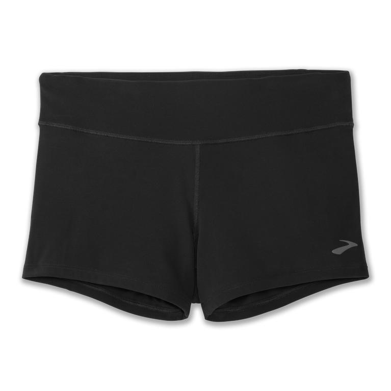 Brooks SPEEDWORK TIGHT Running Shorts Womens Canada - Black (CIR785214)